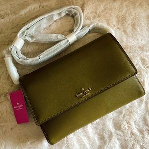 BNWT - KATE SPADE NEW YORK - Cove Street Dody Crossbody Bag, Dried Moss